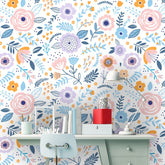 Colorful Floral Wallpaper